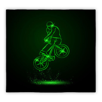 Bicycle Area Rugs & Custom Size Floor Mats