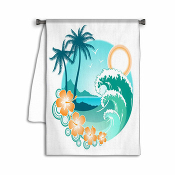 Tropical Backgrounds Towel