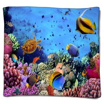 Tropical Fish Blankets