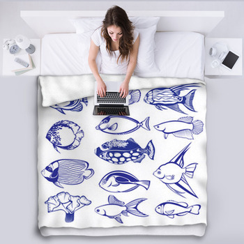 Tropical Fish Bedding Collection