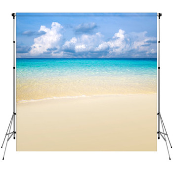 Tropical Sea Custom Size Backdrop