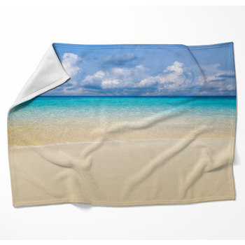 Tropical Sea Woven Throw Blanket