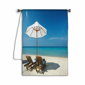 Two Chairs & Umbrella Towel