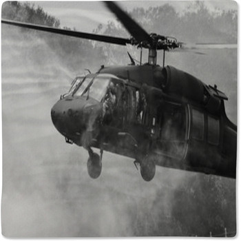UH-60 Blackhawk Helicopter Baby Blanket