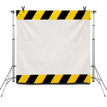 Under Construction Concept Background Fleece Backdrop