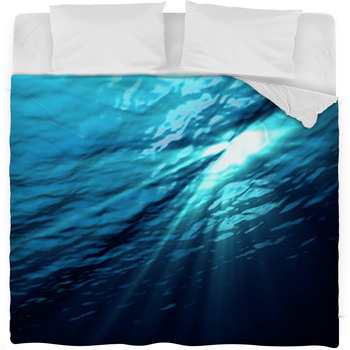 Underwater Fleece Bed Blanket