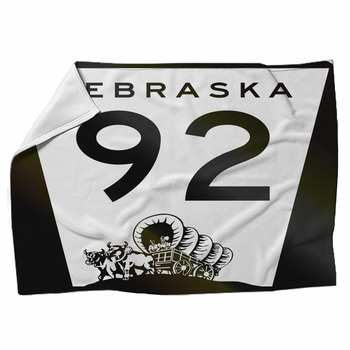 United States Nebraska State Highway Fleece Blanket