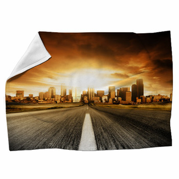 Urban Doom Fleece Blanket