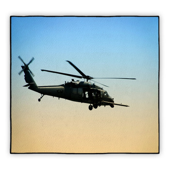 Helicopter Area Rugs & Custom Size Floor Mats