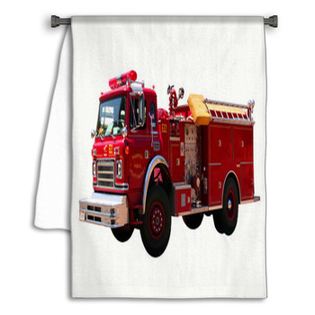 Us Firetruck Towel