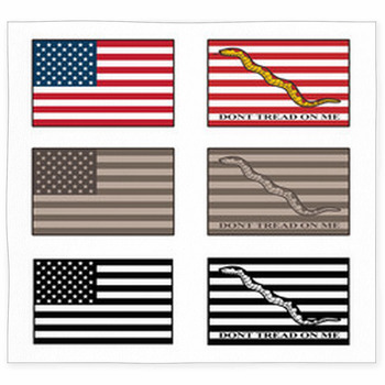 Usa And Dont Tread On Me Flag Custom Size Floor Mat