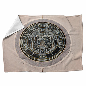 Utah Four Corners Fleece Blanket