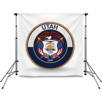Utah Seal Pole Pocket Backdrop