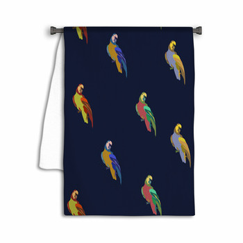 Vector Background With Birds Towel