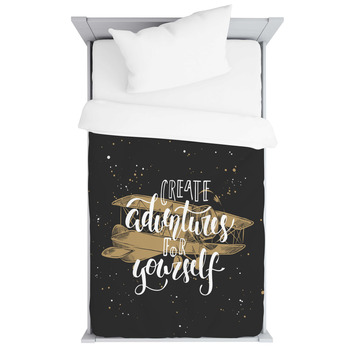 Vector Card With Hand Drawn Unique Toddler Duvet