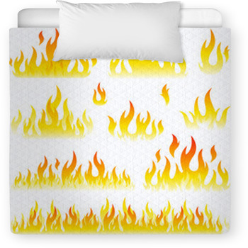Vector Fire Element Toddler Comforter