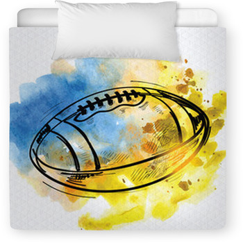 Vector Football Toddler Duvet
