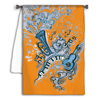 Vector Musical Jazz. Towel