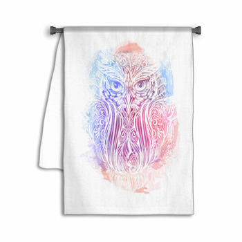 Vector Owl Tattoo Towel