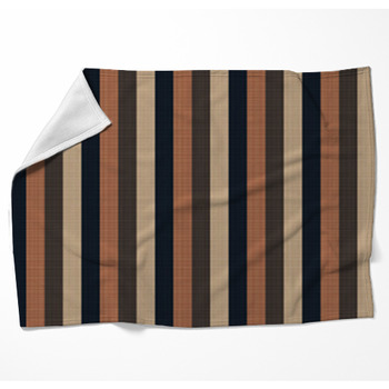 Vector Retro Pattern Woven Throw Blanket