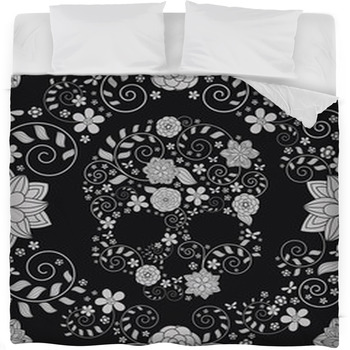 Vector Seamless Background Fleece Bed Blanket