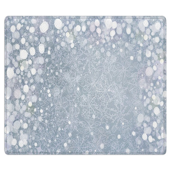 Vector Silver Background For Christmas Design. Area Rug