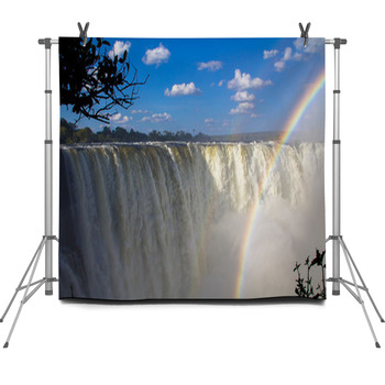 Victoria Falls Fleece Backdrop