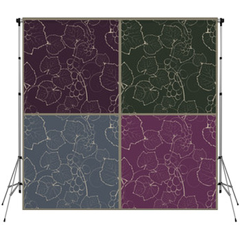 Vine Seamless Background Custom Size Backdrop