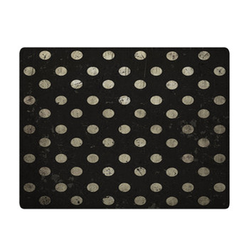 Vintage Abstract Background, Polka Dots, Grunge  Bath Mat