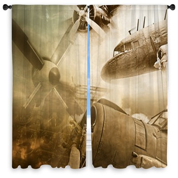 Airplane Drapes Window Treatments Black Out Custom Sizes