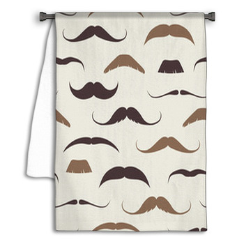 Mustache Shower Curtains Bath Mats, Mustache Shower Curtain