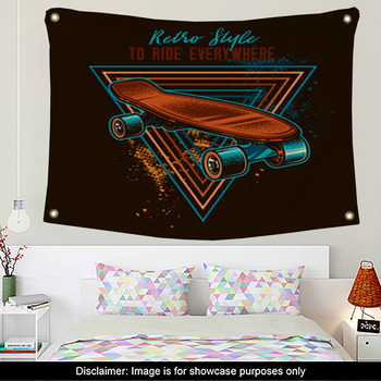 Skateboarding tapestry best sale