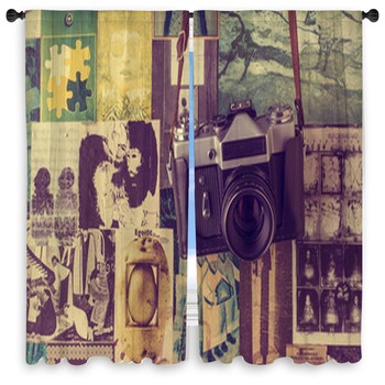 Vintage Window Curtains