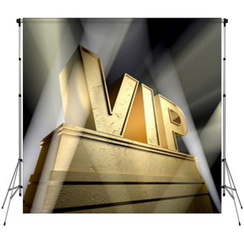 VIP Very Important People Monument Custom Size Backdrop