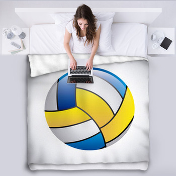 Volleyball fleece blanket best sale