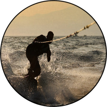 Wakeboard Round Rug
