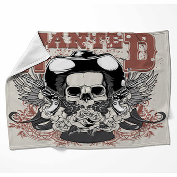 Wanted Fleece Blanket