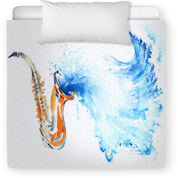 Water And Waves Toddler Comforter