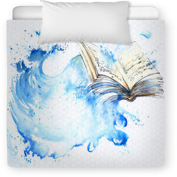 Water And Waves Toddler Duvet