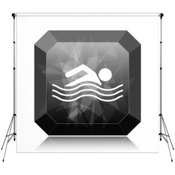 Water Sports Icon Custom Size Backdrop