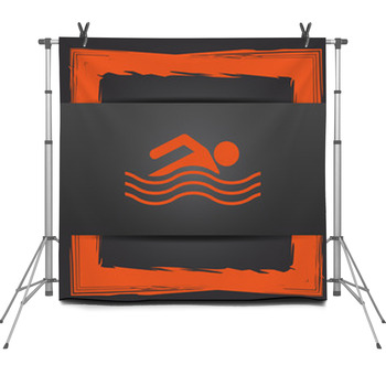 Water Sports Icon Fleece Backdrop
