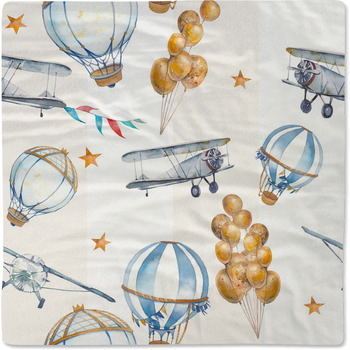 Watercolor Seamless Pattern With Air Baby Blanket