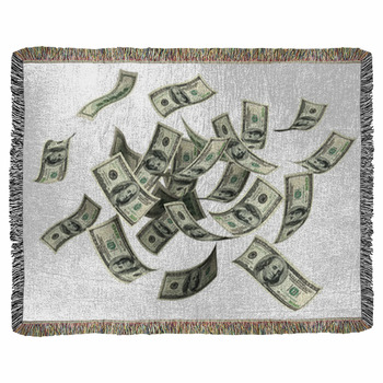 Wealth Woven Throw Blanket