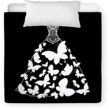 Wedding Dress Toddler Duvet