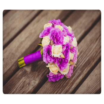 Wedding Flowers Bouquet Of Bride Area Rug