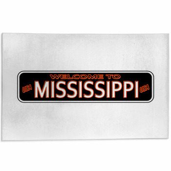 Welcome To Mississippi Area Rug