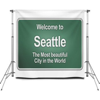 Welcome To Us Custom Size Backdrop