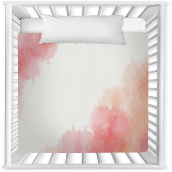 White And Pink Nursery Decor