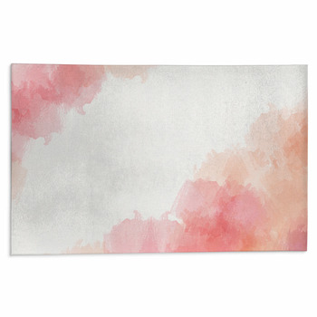 White And Pink Rugs
