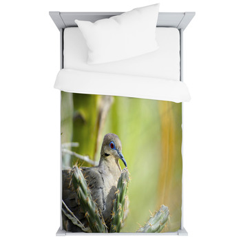 White-Winged Dove Toddler Duvet